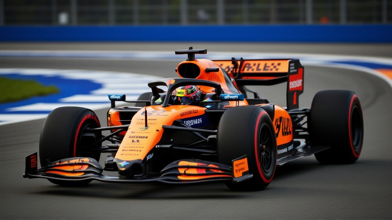 Oscar Piastri lidera sprint, Lando Norris garante pole em Spa 2025